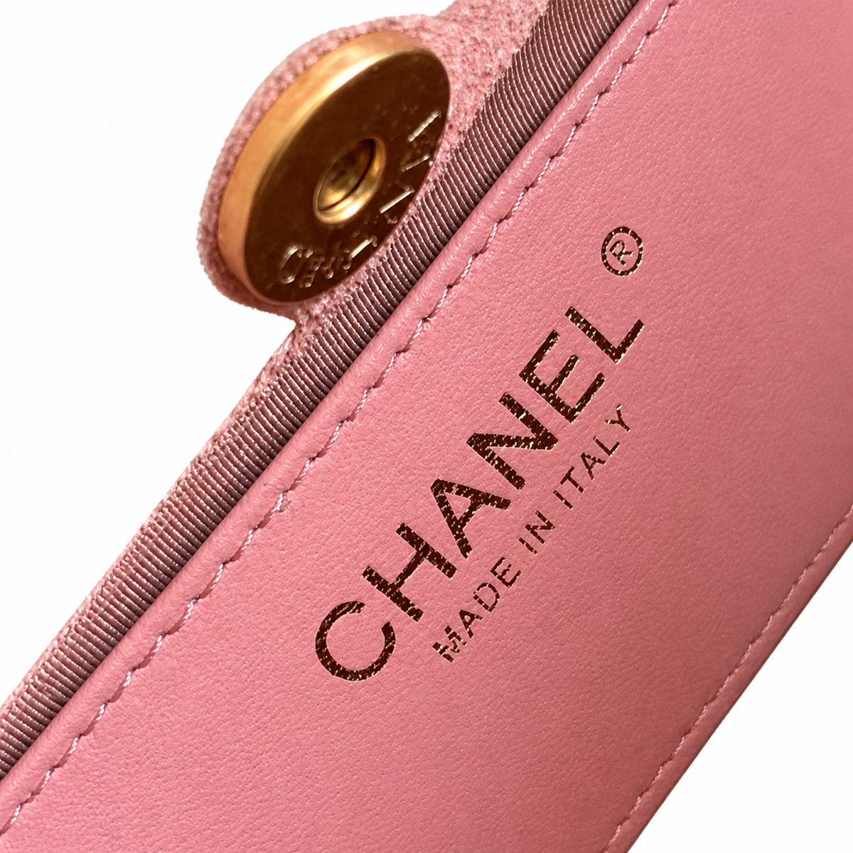 Chanel Classic Quilted Top Handle Handbag | CC Turn-Lock Chain Strap — 24cm