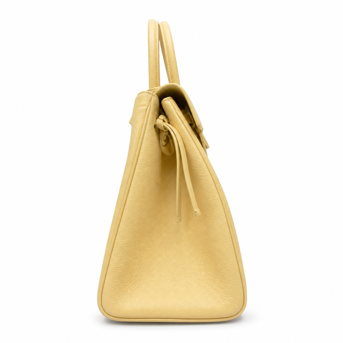 Chanel Large Neo Executive Tote Butter Yellow Grained Calfskin | Gold CC Turn-Lock — 43cm