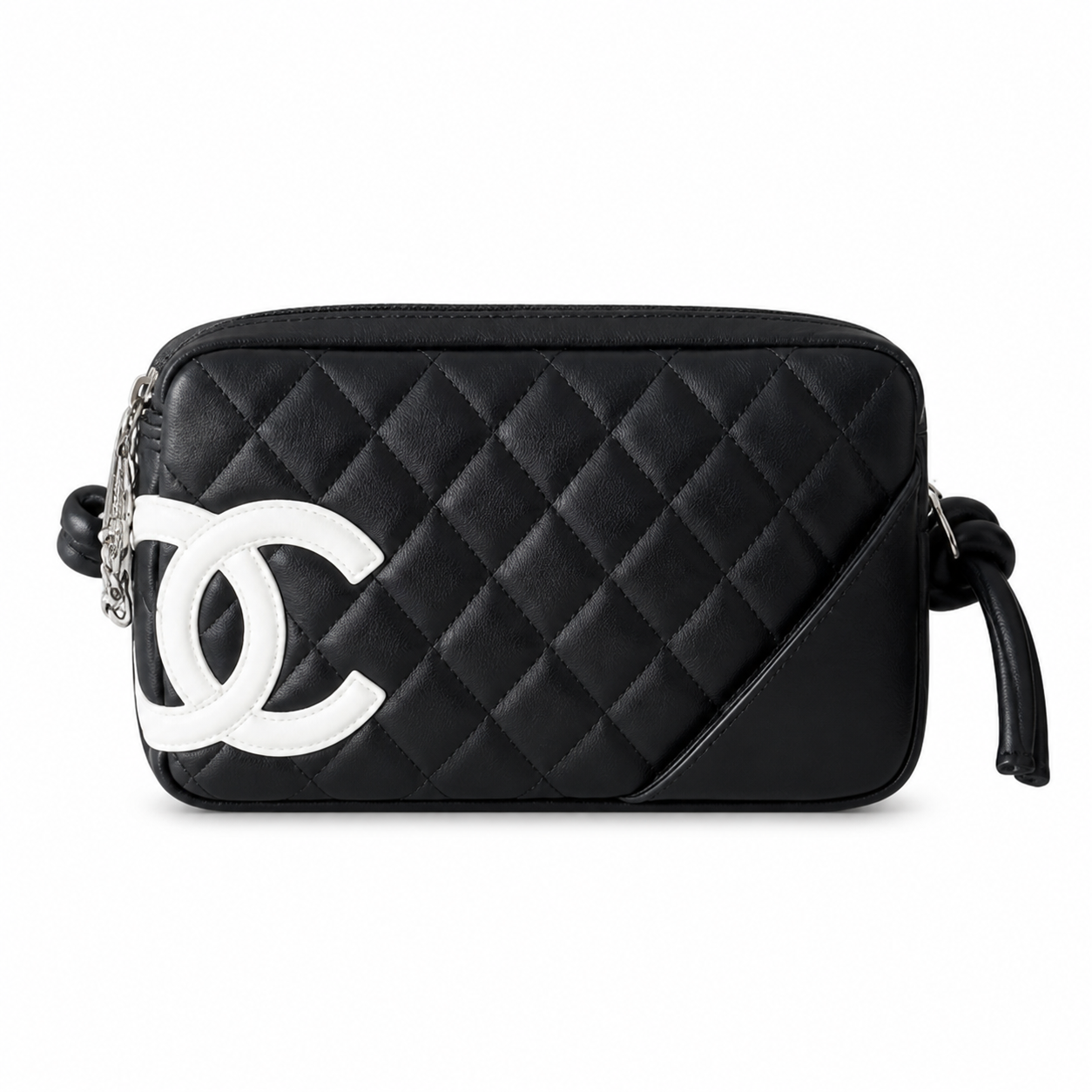 Chanel Quilted CC Mini Top Handle Evening Bag | Detachable Chain — 20cm