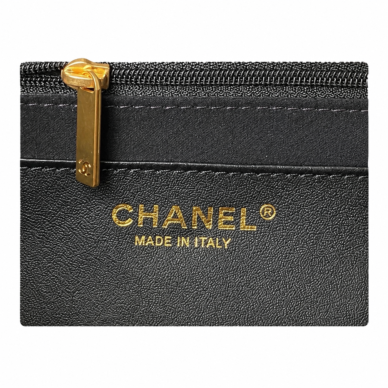 Chanel Denim Quilted Flap Bag | CC Turn-Lock Gold Chain Dark — 24x35cm