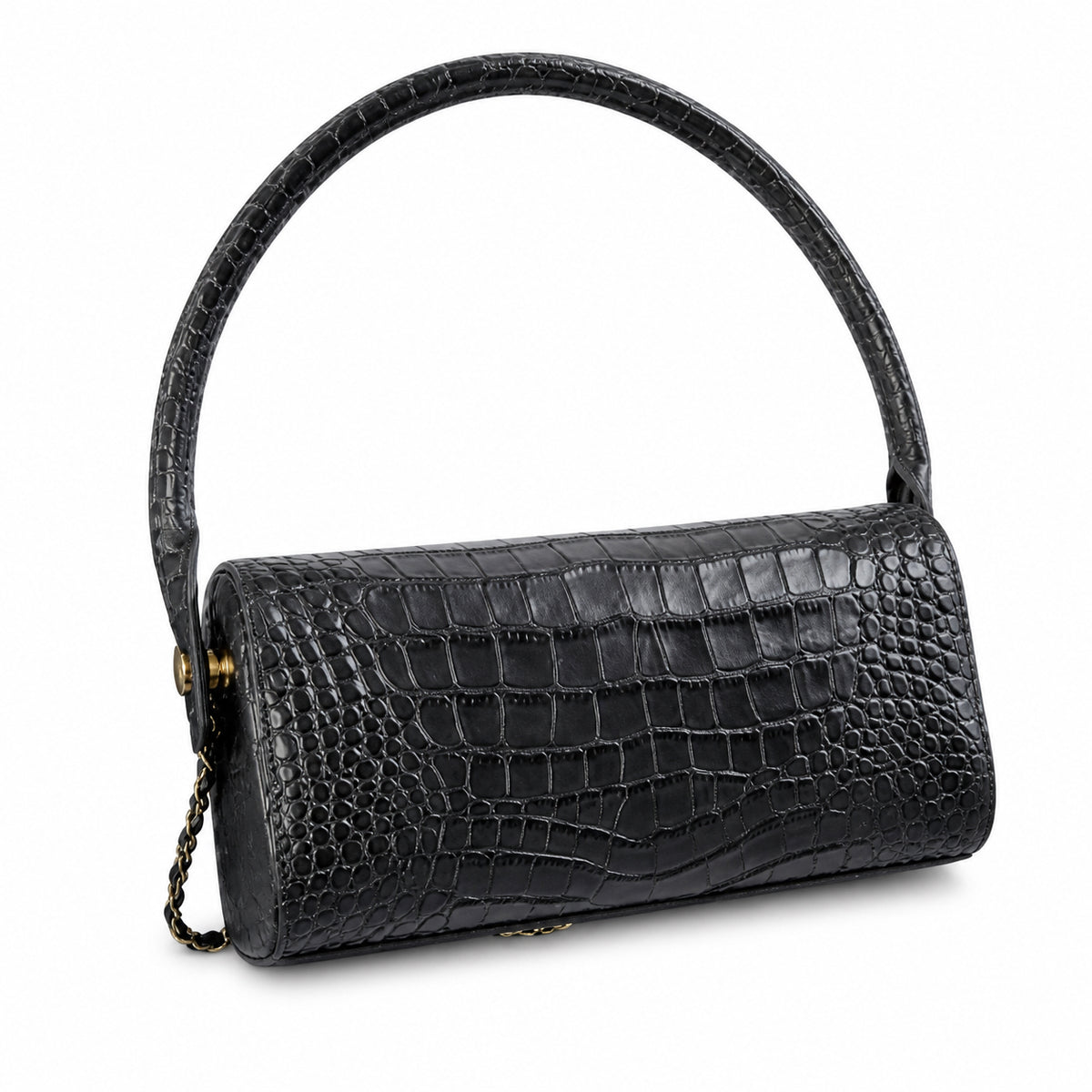 Chanel CC Quilted Top Handle Bag | Detachable Chain & Gold — 23cm