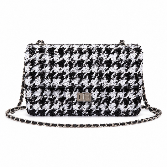 Chanel Classic Quilted Small Flap Bag | CC Turn-Lock Leather Chain Strap — 14cm