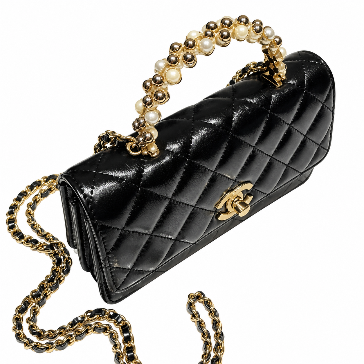 Chanel Quilted Rectangular Mini Bag 18.5×11×6cm