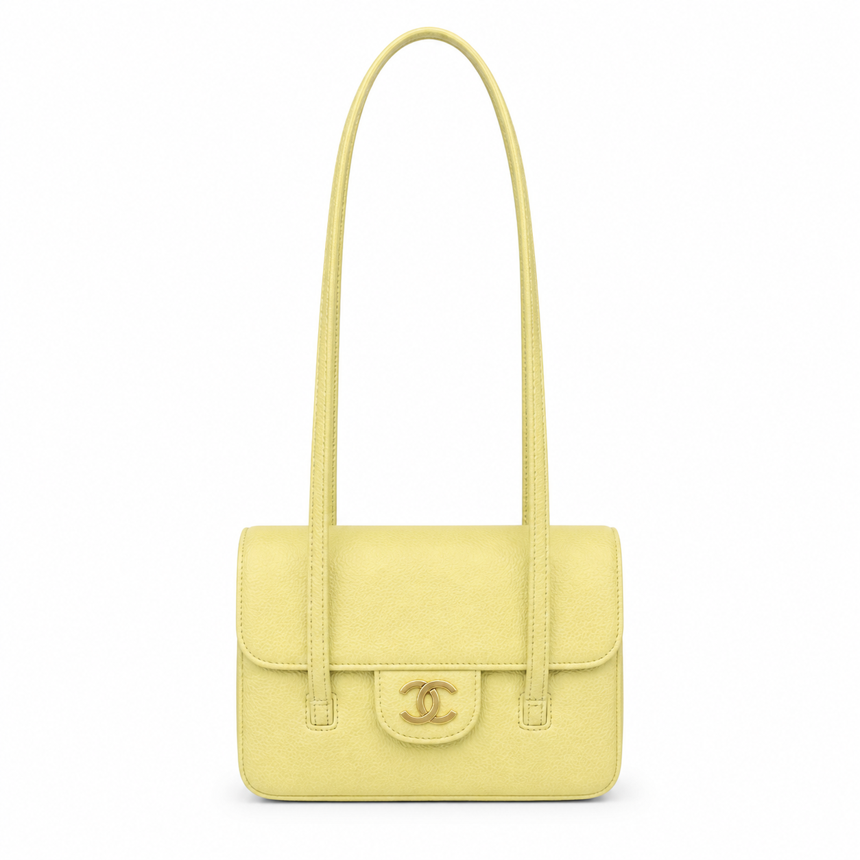 Chanel Classic Quilted Mini Flap Bag | CC Turn-Lock Chain Strap — 17cm