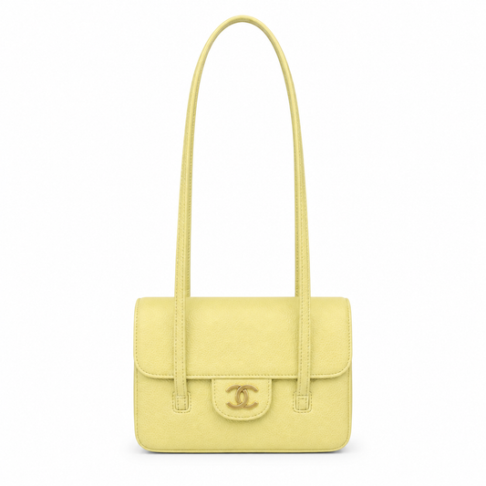 Chanel Classic Quilted Mini Flap Bag | CC Turn-Lock Chain Strap — 17cm