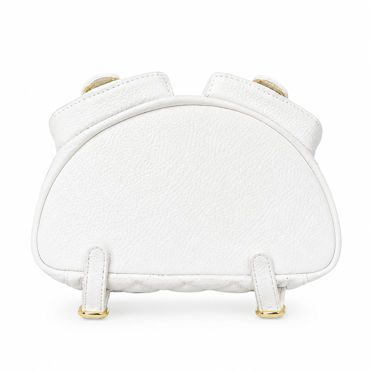 Chanel Caviar Quilted Backpack | Gold Chain CHANEL Tag White — 20.5x20cm