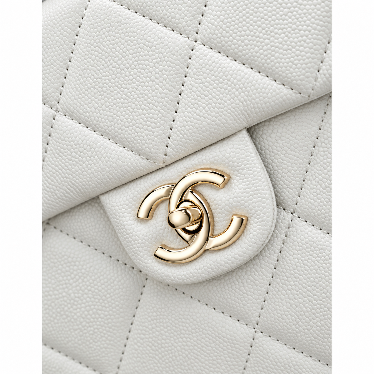 Chanel Quilted Caviar Mini Day Bag 16×21×9.5cm