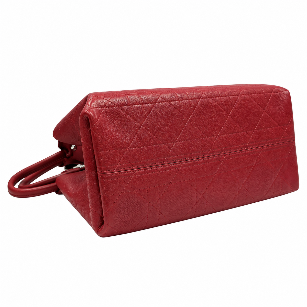 Dior Cannage Quilted Travel Shoulder Tote 37cm