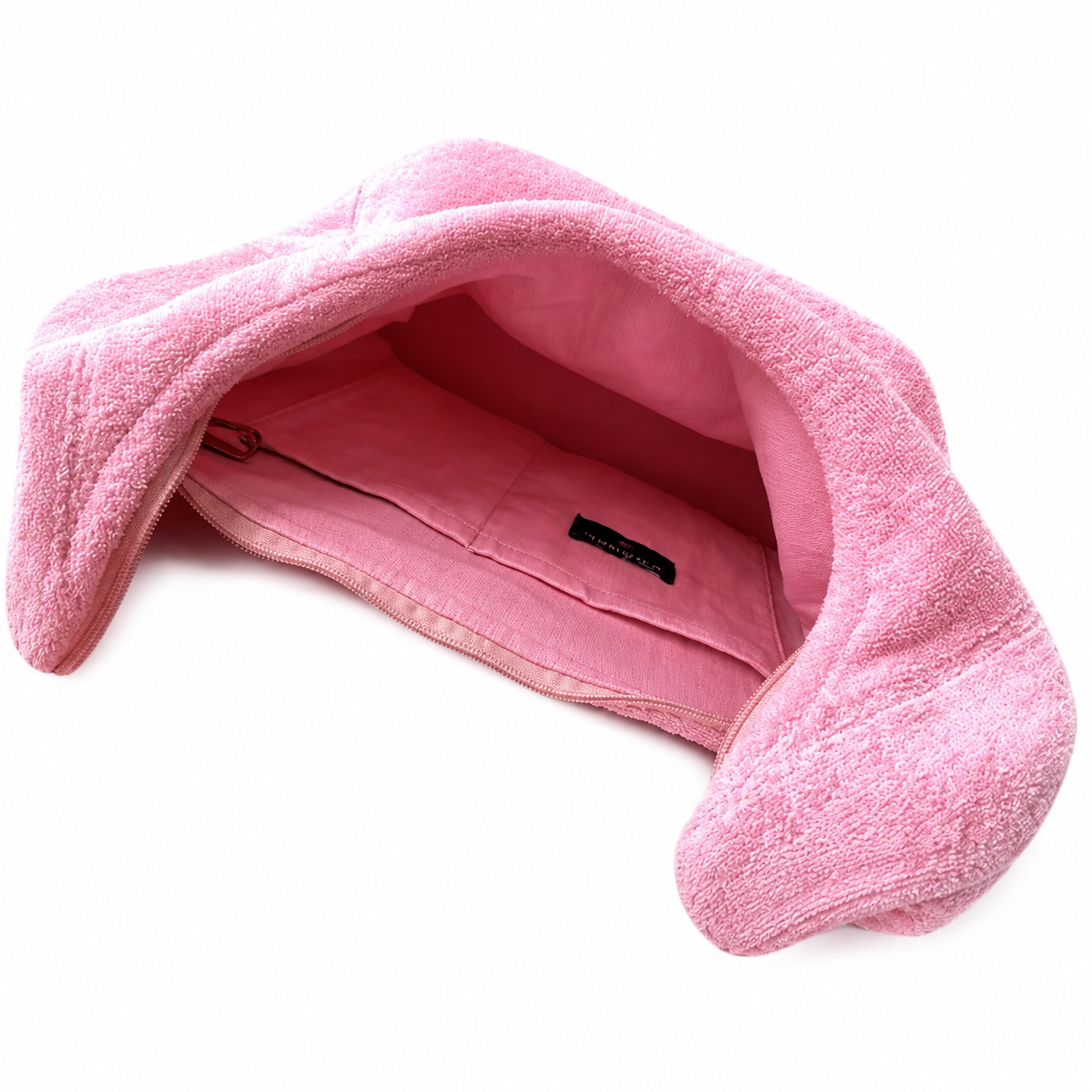 Chanel Candy Pink Terry Cloth Hobo Bag | Tonal CC & No Hardware