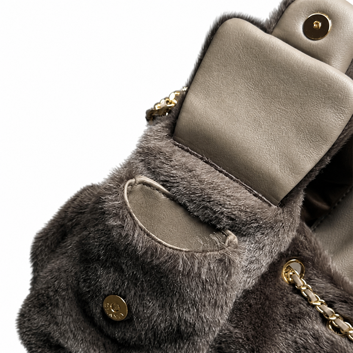Chanel Classic Quilted Medium Handbag | CC Turn-Lock Leather Chain Strap — 20cm