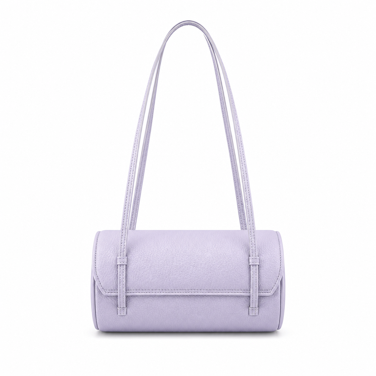 Chanel Lavender Caviar Cylindrical Shoulder Bag | Gold CC — 20cm