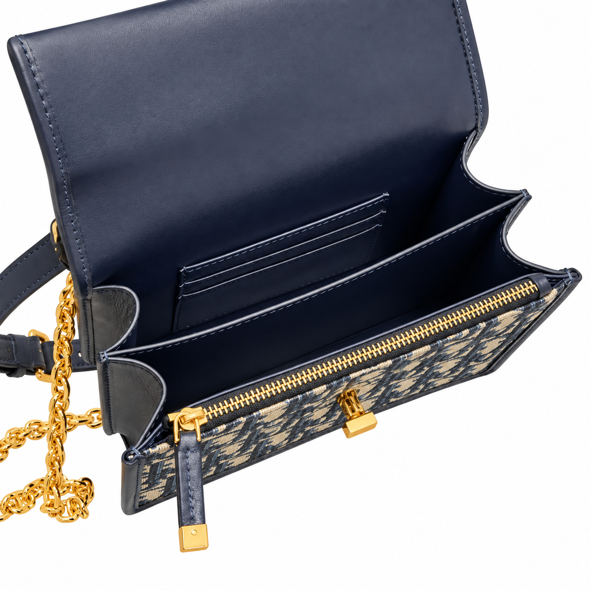 Dior Cannage Quilted Evening Mini Bag 18cm