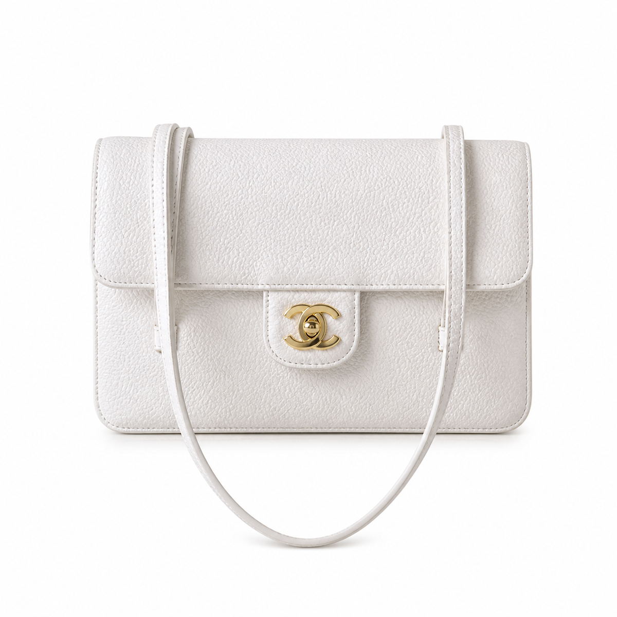 Chanel Quilted CC Small Top Handle Bag | Detachable Chain — 22cm