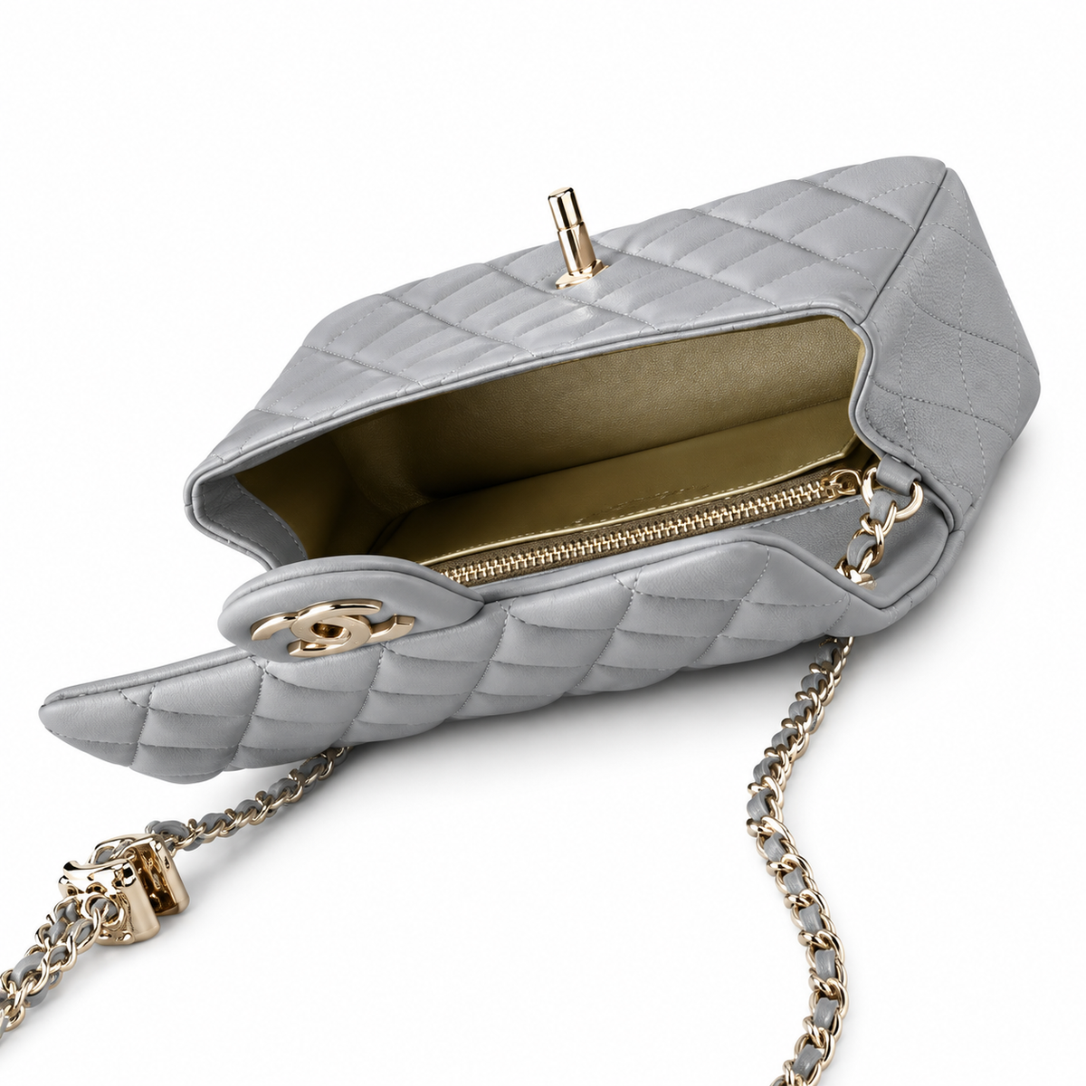 Chanel Quilted Chain Shoulder Bag 20×13×7cm