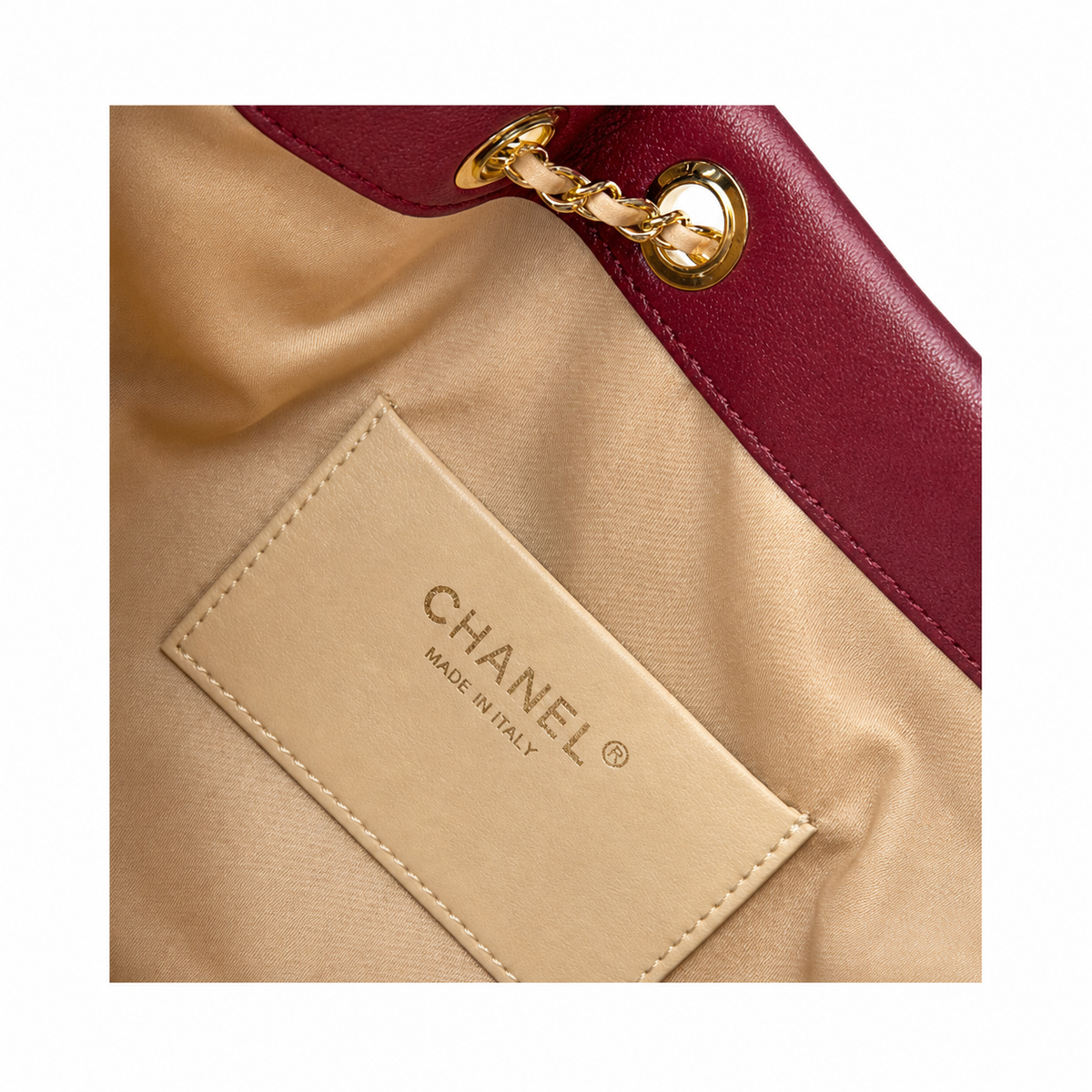 Chanel Classic Quilted Medium Top Handle Handbag | CC Turn-Lock Chain Strap — 22cm