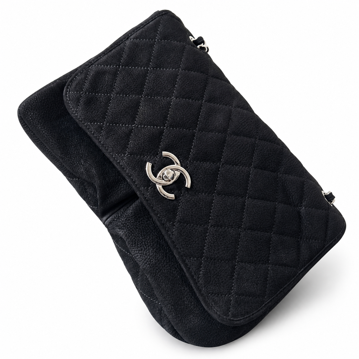 Chanel Classic Quilted Grand Flap Bag | CC Hardware & Gold Chain — 34cm