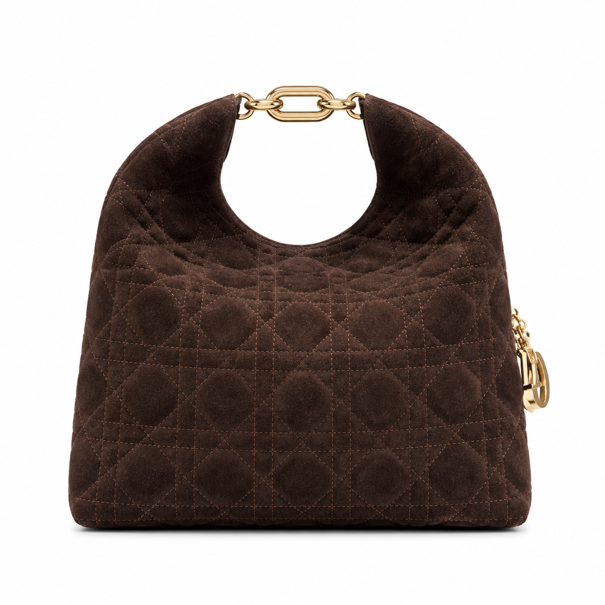 Dior Cannage Quilted Structured Tote Bag 24cm