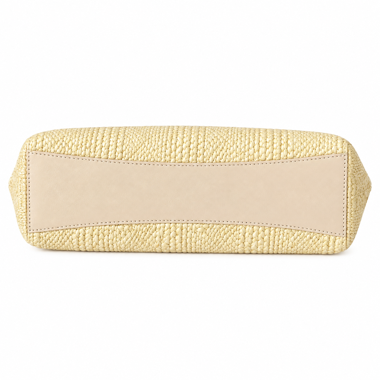 Chanel Raffia Woven CC Tote Bag Ecru 26×40×12cm