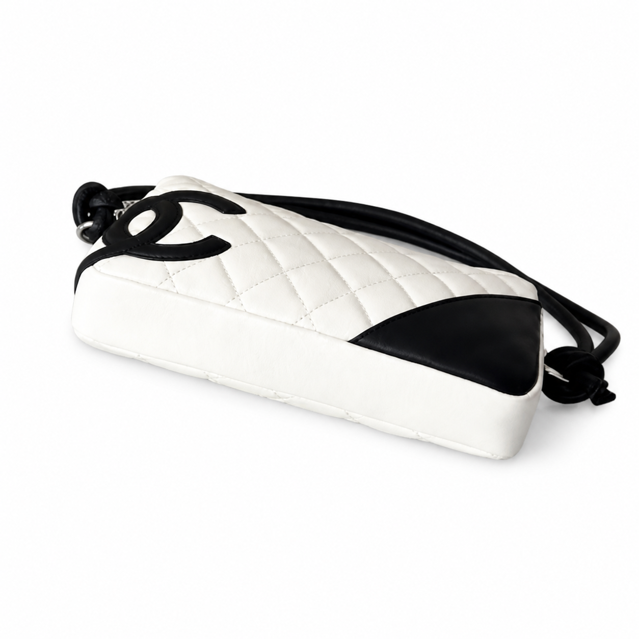 Chanel Quilted CC Mini Top Handle Evening Bag | Detachable Chain — 20cm