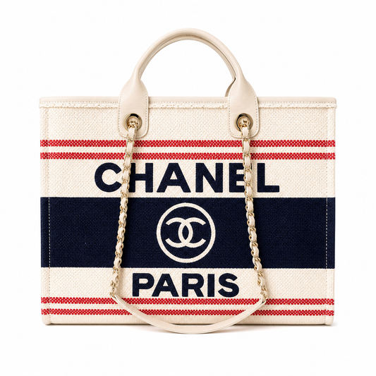 Chanel Classic Quilted Flap Bag | CC Turn-Lock Leather Chain Strap — 38cm