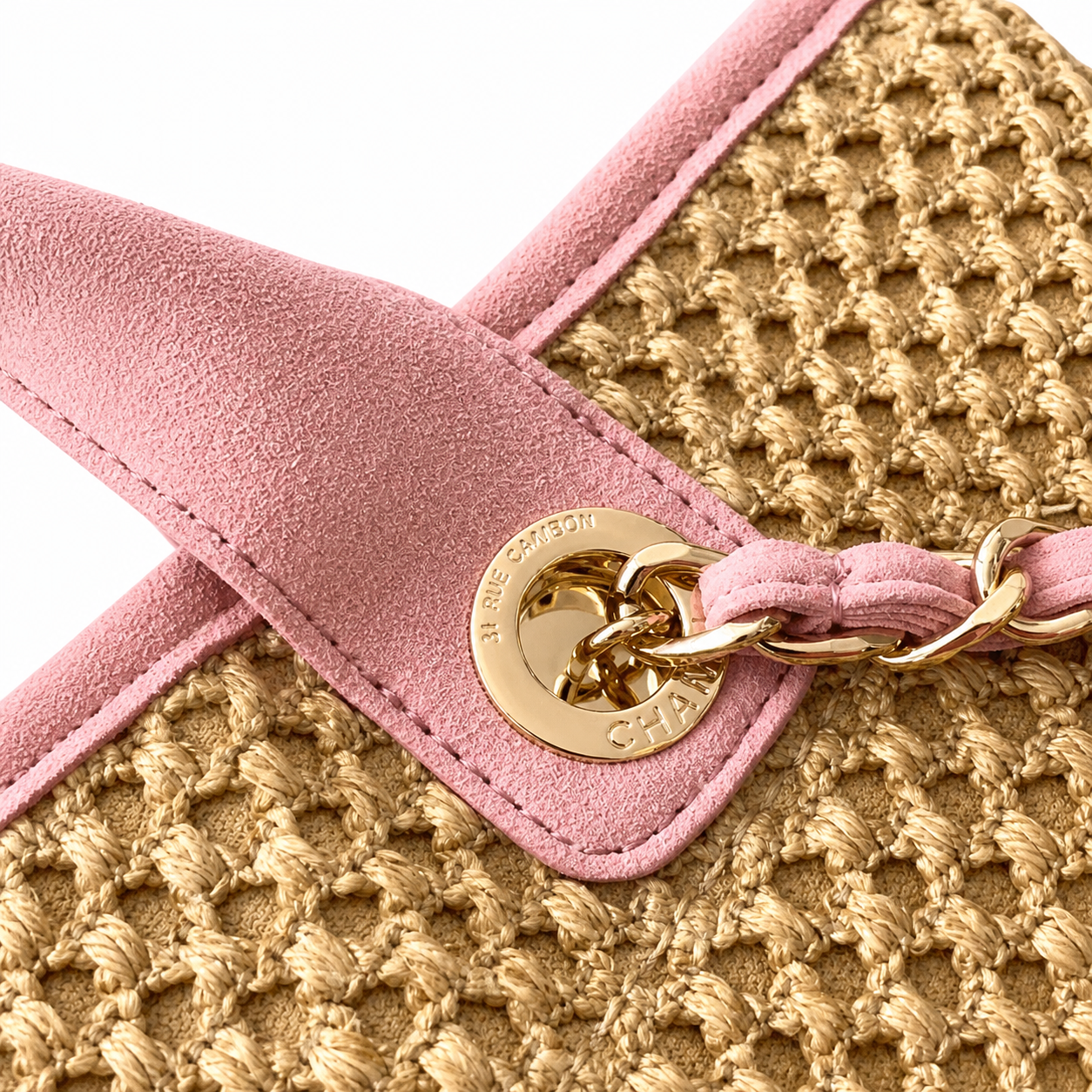 Chanel Classic Quilted Flap Bag | CC Turn-Lock Leather Chain Strap — 38cm