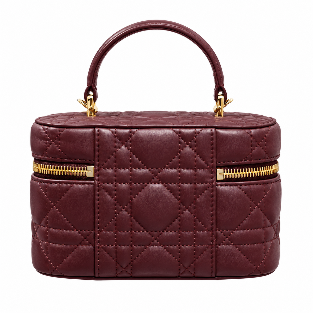 Dior Cannage Quilted Evening Mini Flap Bag 17.5cm