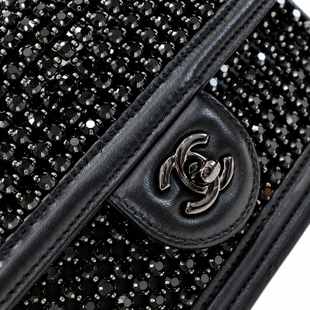 Chanel Classic Quilted Mini Vertical Flap Bag | CC Turn-Lock Chain Strap — 22.5cm