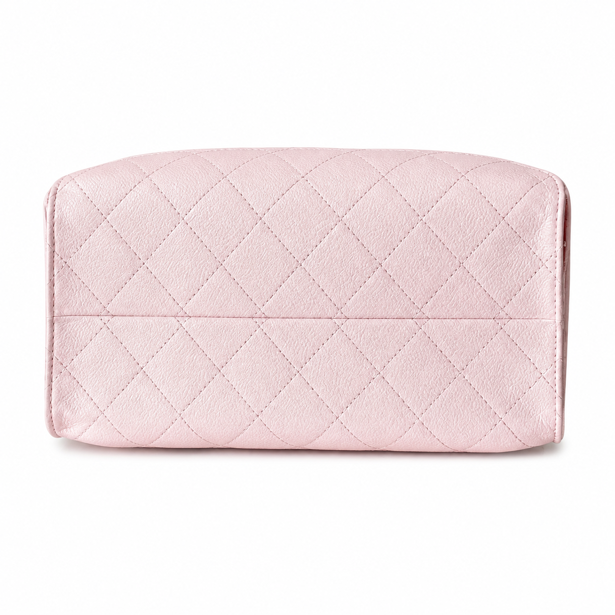 Chanel Classic Quilted Handbag | CC Turn-Lock Rigid Top Handle Chain Strap — 30x26cm