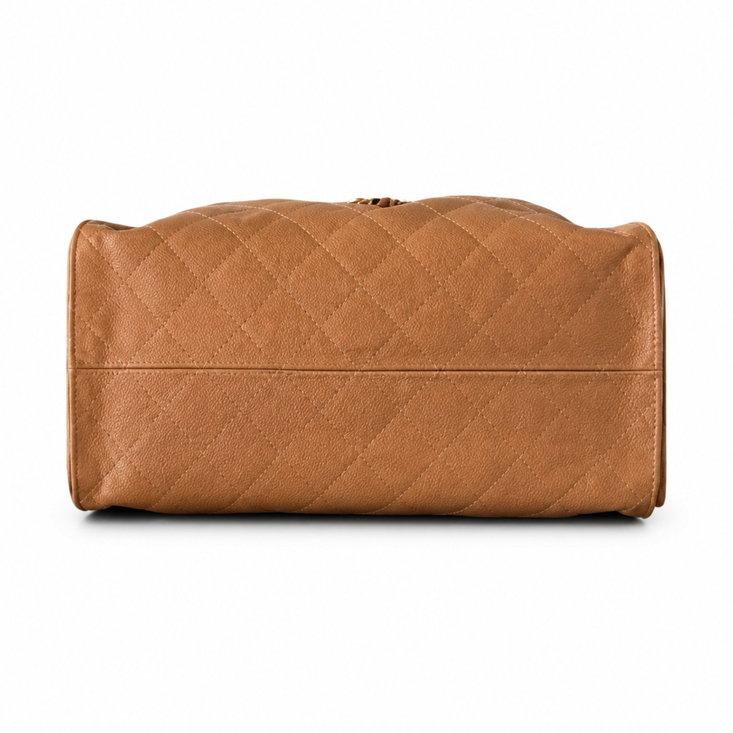 Chanel Classic Quilted Large Top Handle Tote Bag | CC Turn-Lock Chain Strap — 40cm