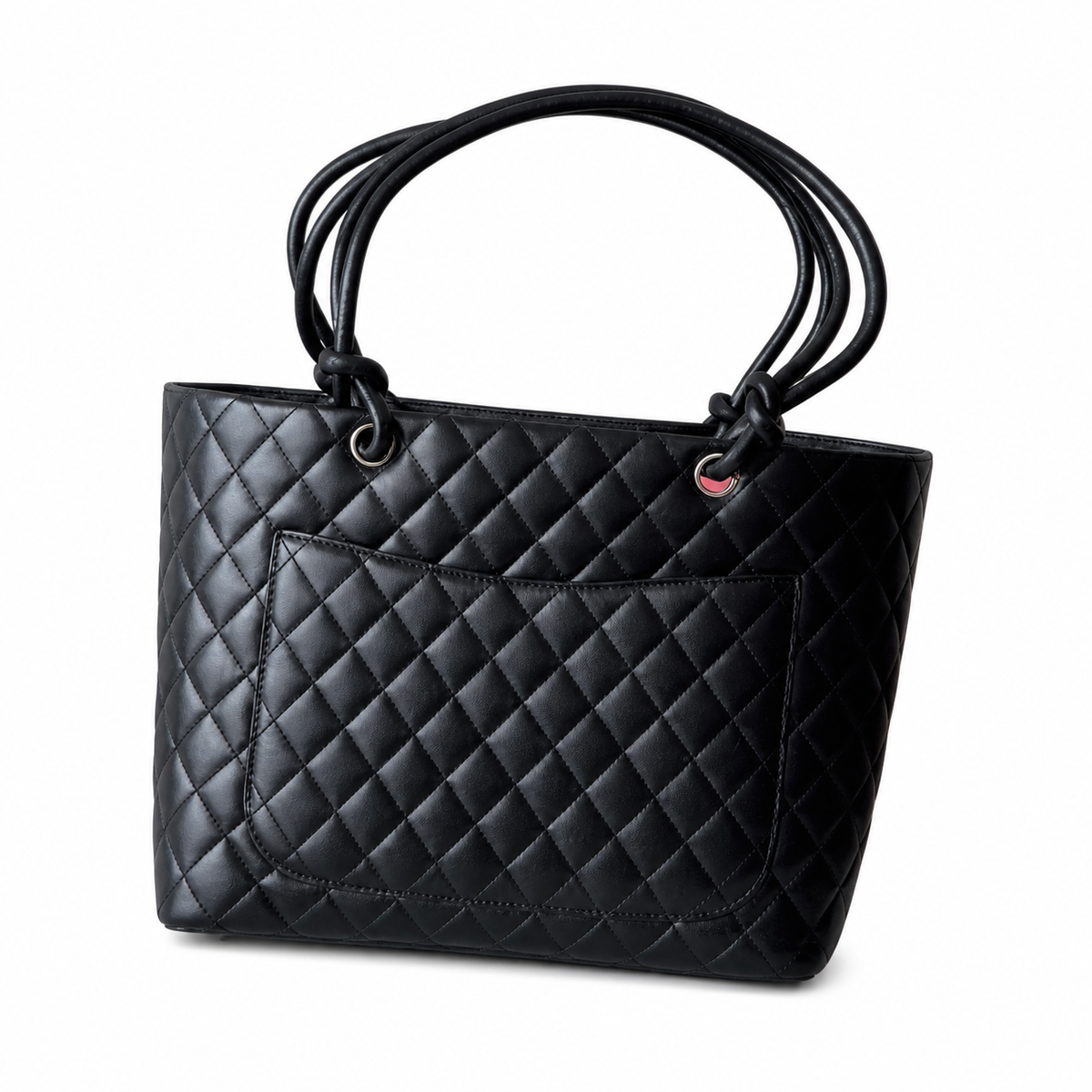 Chanel Quilted CC Top Handle Bag | Detachable Chain — 30cm