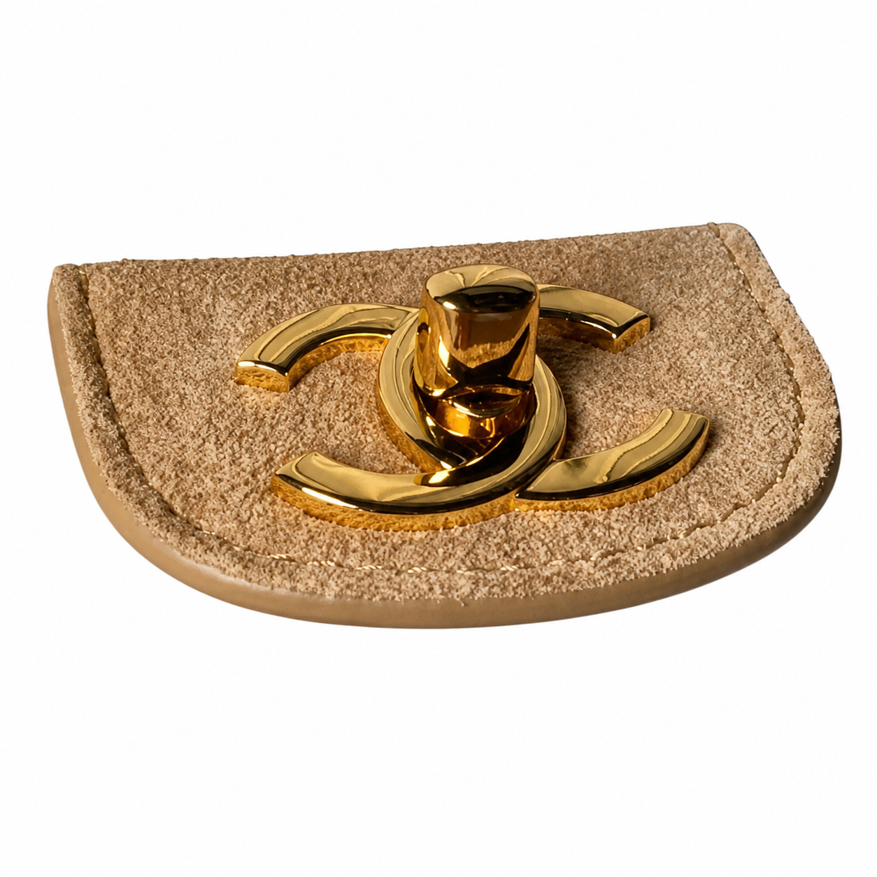 Chanel CC Quilted Jumbo Flap Bag | Gold Hardware & Chain — 39cm