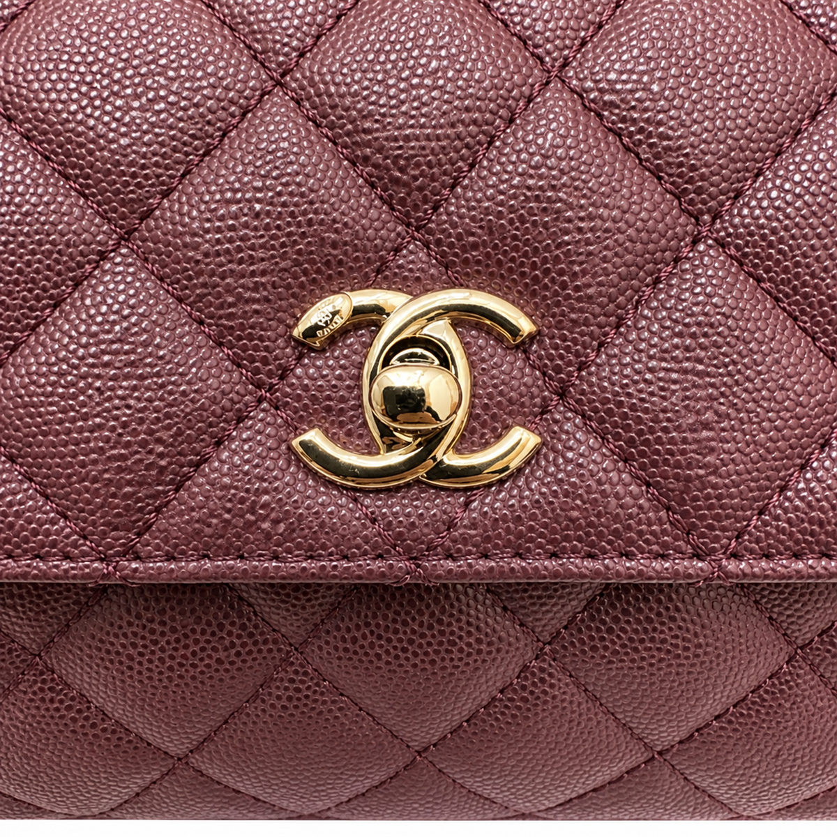 Chanel Classic CC Quilted Flap Bag | Gold Hardware & Chain — 24cm