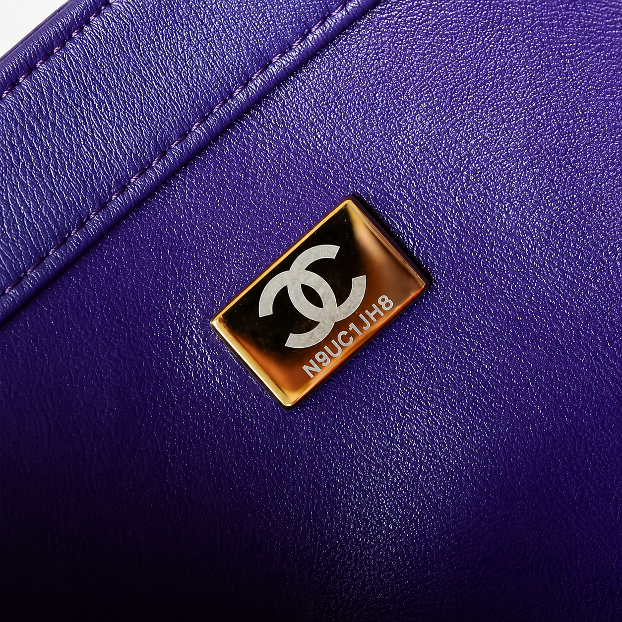 Chanel Aurora Ombré Sequin Flap Bag | Burgundy to Teal to Violet 5-Zone Gradient, Champagne Gold CC & Purple Chain