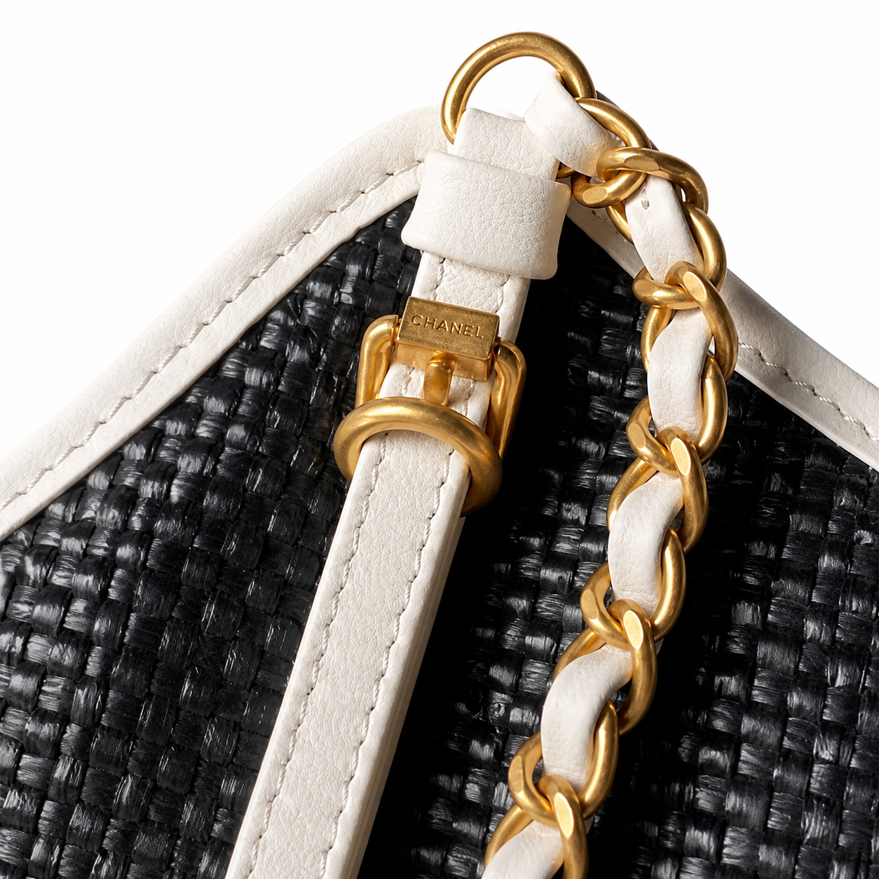 Chanel Classic Quilted Handbag | CC Hardware & Gold Chain — 28cm