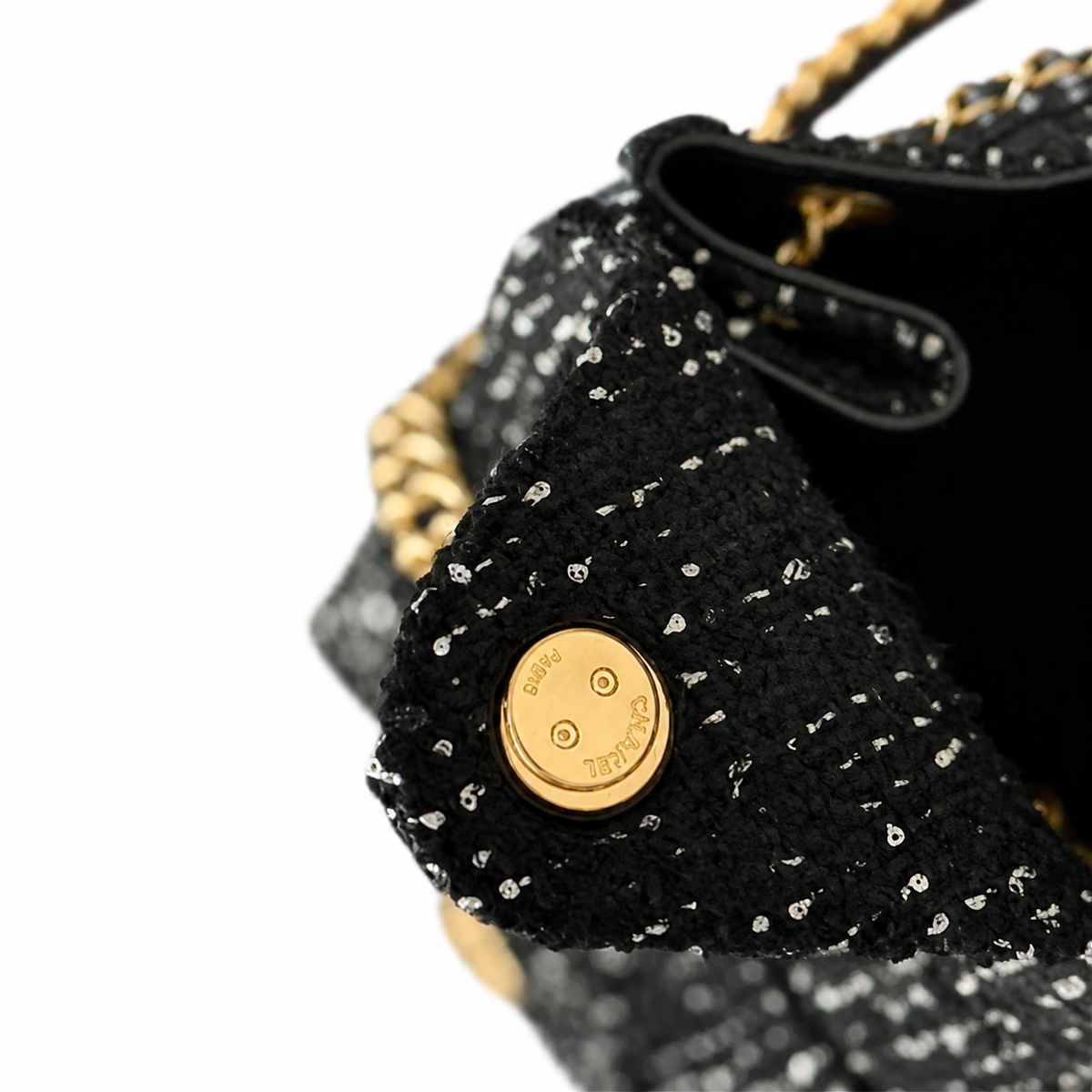 Chanel Classic Quilted Large Top Handle Tote Bag | CC Turn-Lock Chain Strap — 40cm