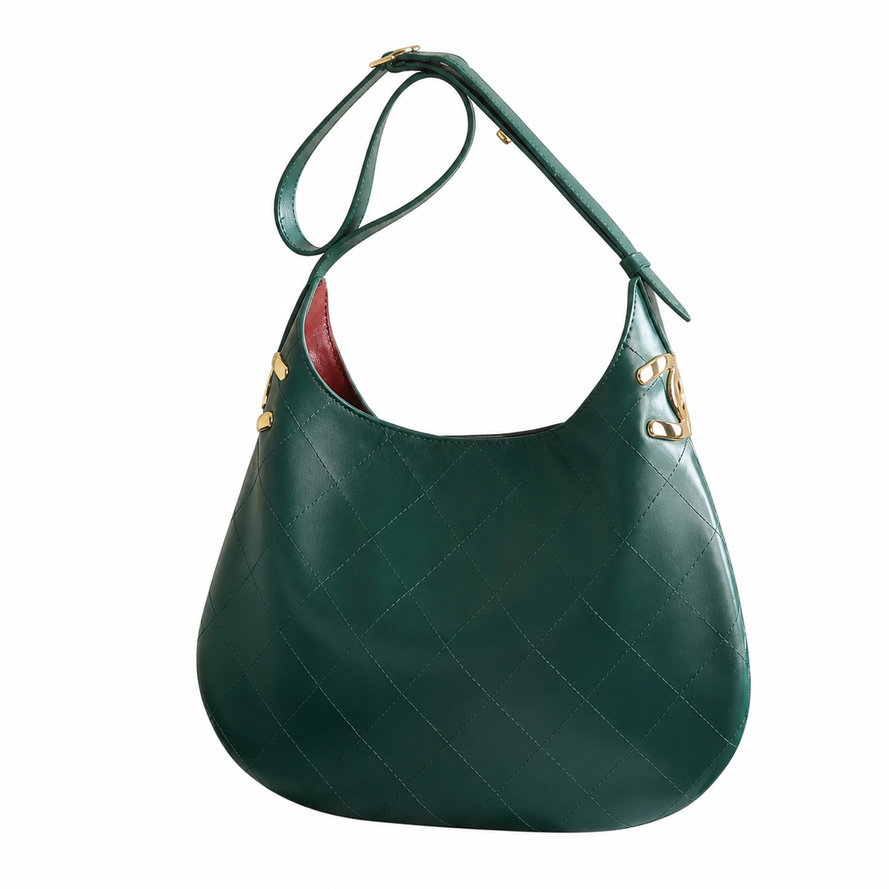 Chanel 31 Large Shopping Bag Forest Green Lambskin | Gold CC Bar & Crossbody Strap — 32cm