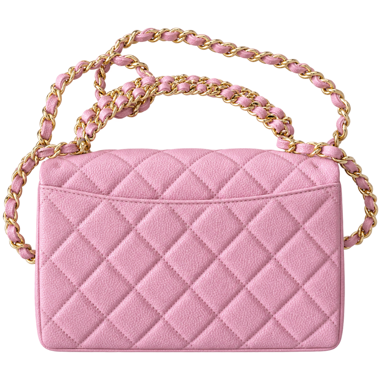 Chanel Quilted Mini Top Handle Bag 22×14.5×7cm