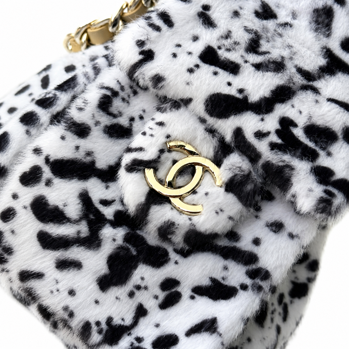 Chanel Classic Quilted Medium Top Handle Handbag | CC Turn-Lock Chain Strap — 20cm