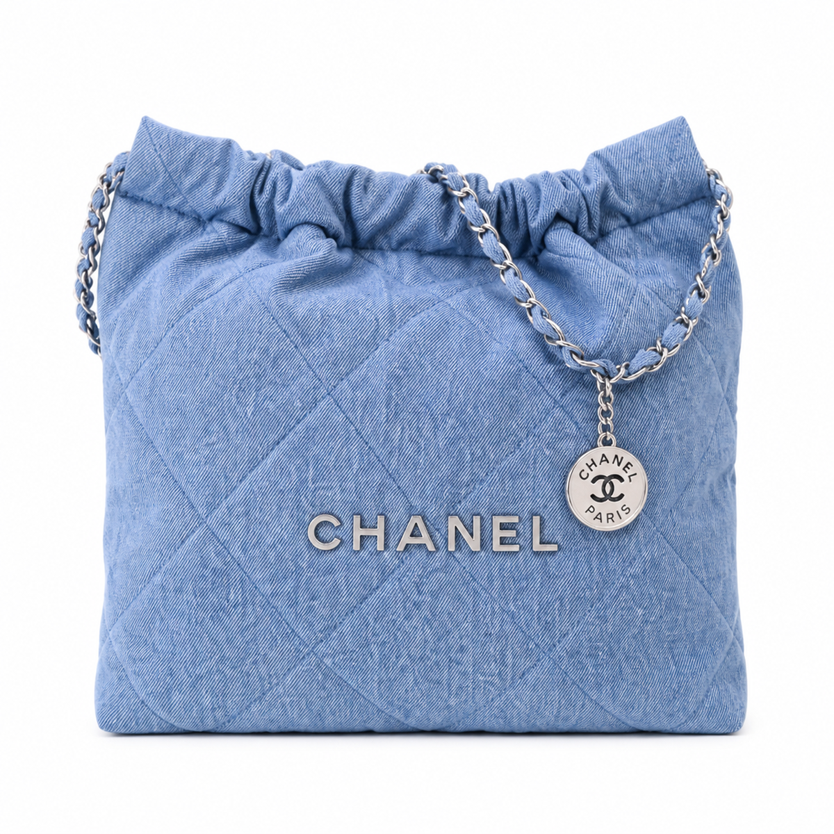 Chanel Classic Quilted Large Tote Bag | CC Hardware Leather Chain Strap — 35x37cm