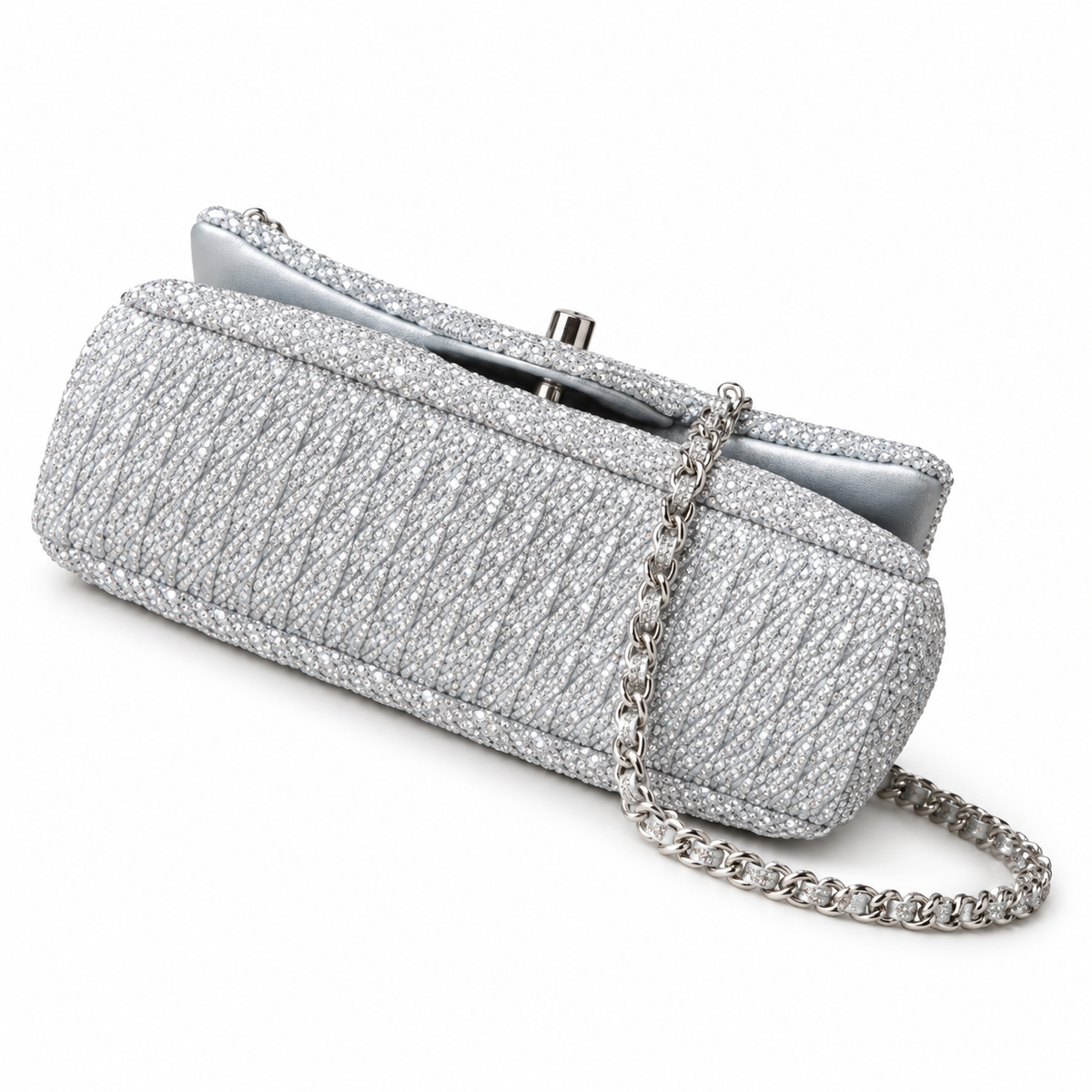 Chanel Quilted Chain Wallet Bag 12.5×20.5×6cm