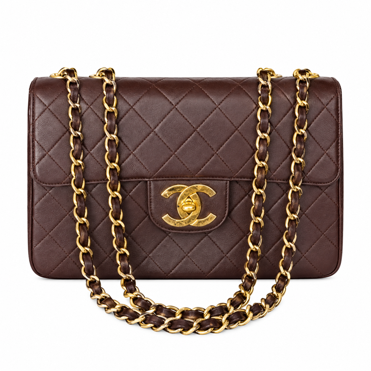 Chanel Quilted Work Tote Bag 30cm