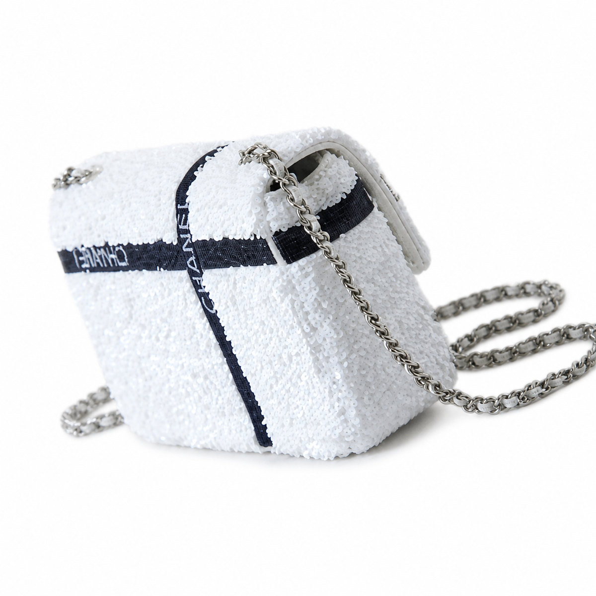 Chanel Classic Quilted Small Flap Bag | CC Turn-Lock Leather Chain Strap — 14cm