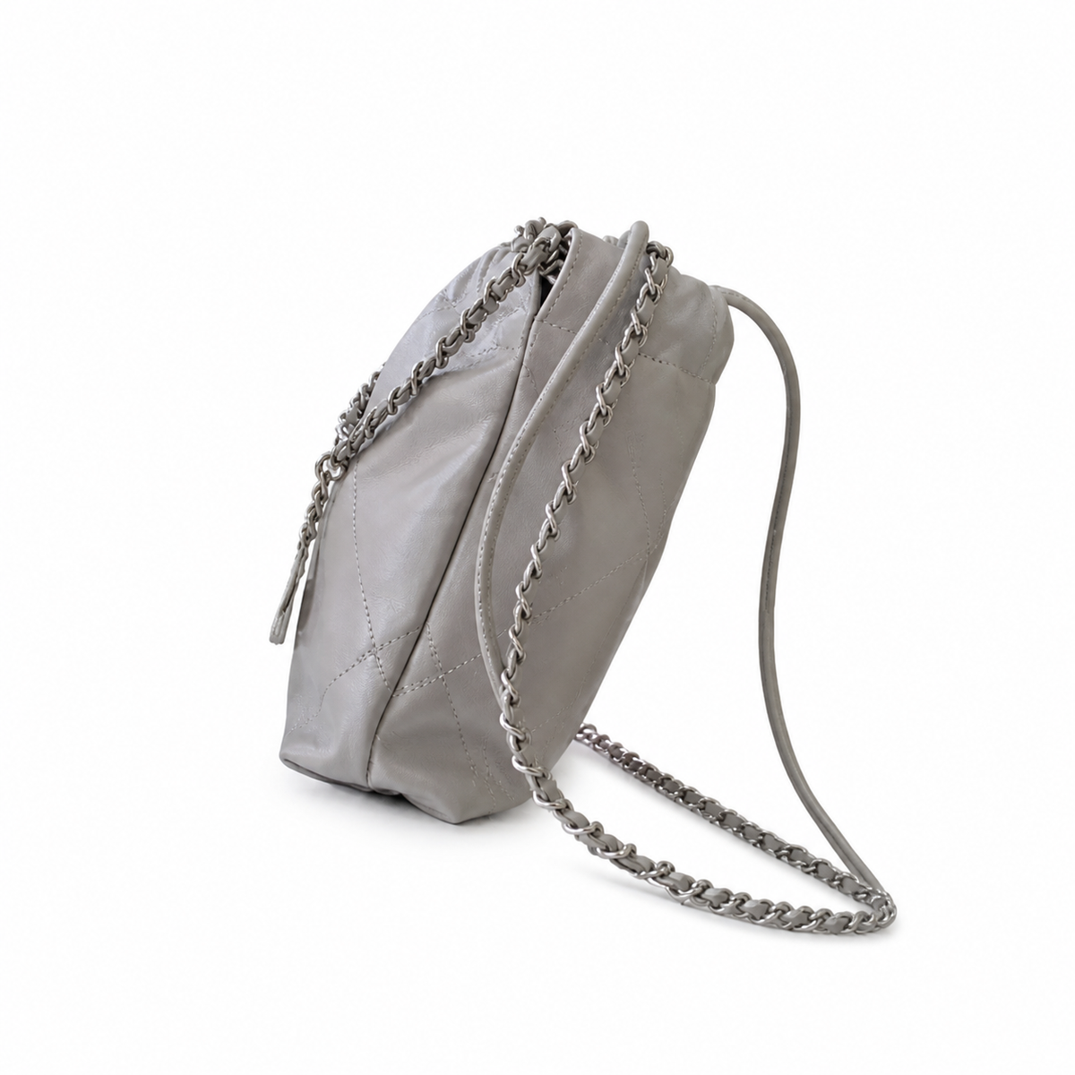 Chanel Classic Quilted Mini Tote Bag | CC Hardware Leather Chain Strap — 19x20cm