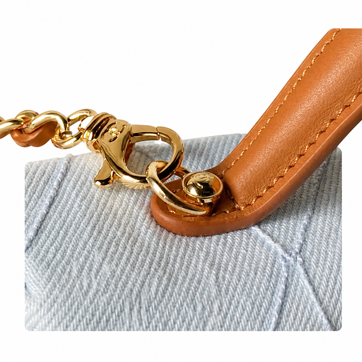 Chanel Classic Quilted Mini Flap Bag | CC Hardware & Gold Chain — 19.5cm