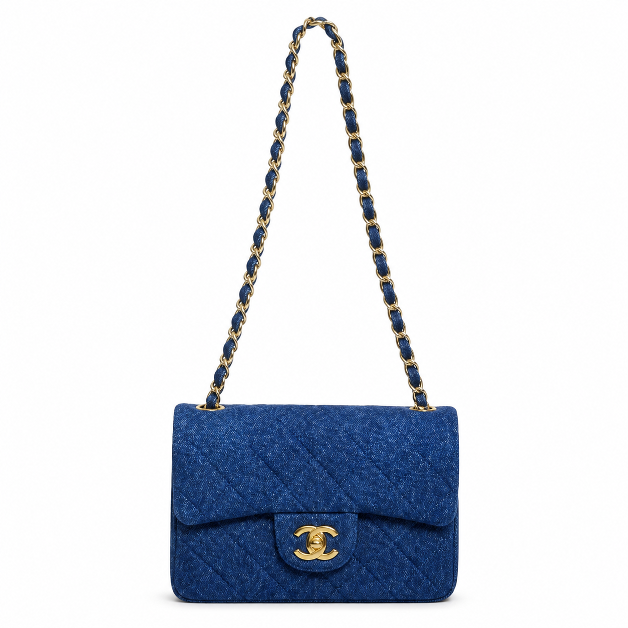 Chanel Classic Quilted Small Flap Bag | CC Hardware & Chain — 17.5cm