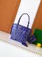 Chevron Coated Canvas Mini Tote 24cm