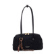 MIKAXIQI Suede Dome Shoulder Bag