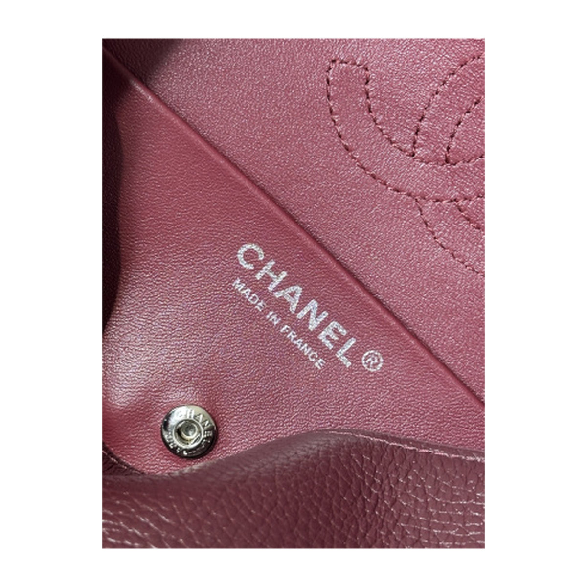 Chanel Classic Quilted Flap Bag | CC Turn-Lock Leather Chain Strap — 13cm